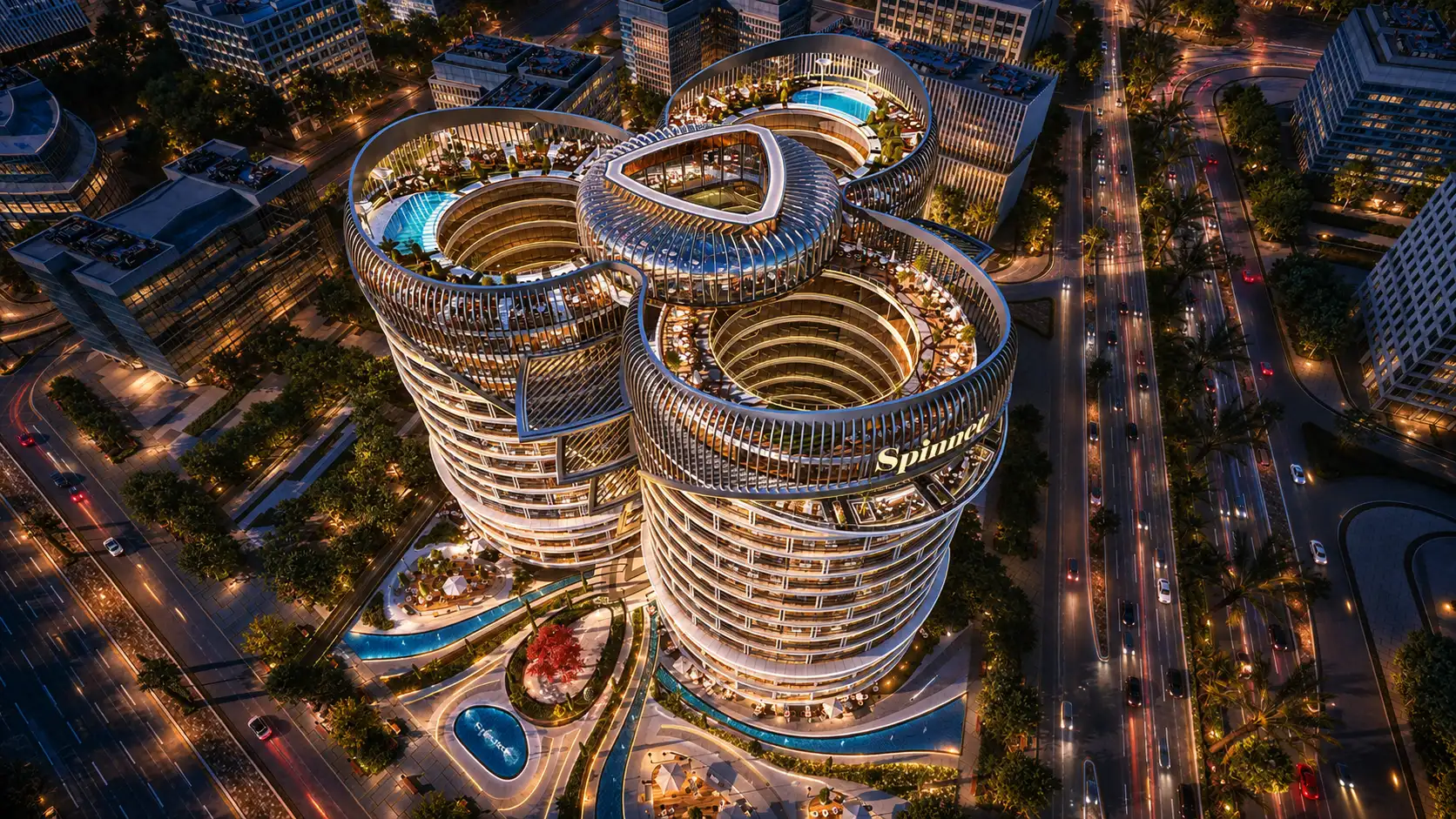 SPINNER TOWERS